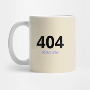 404 page Mug